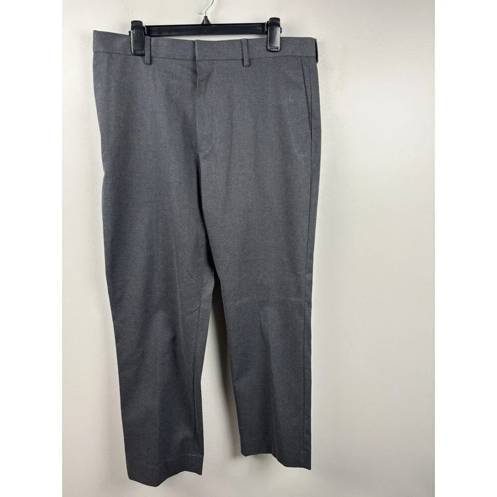 Banana Republic Dress Pants Mens Size 34x30 Gray NWT Standard Stretch Fit